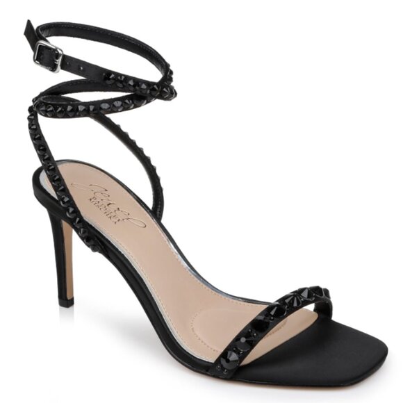 Jewel Badgley Mischka Hosana Heels Size 6 - Picture 1 of 7